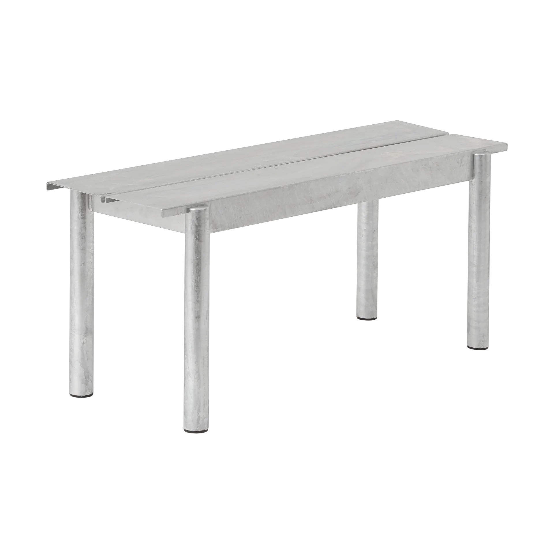 Ławka Linear Steel Bench 110x34 cm, Warm galvanized steel Muuto
