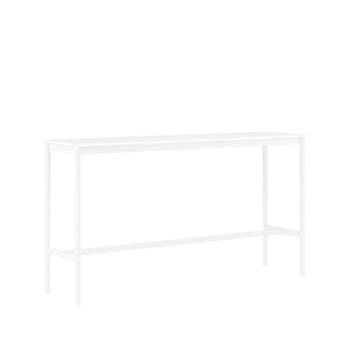 Base High stół barowy - biały laminat-biały stojak b50 l190 h105 - Muuto