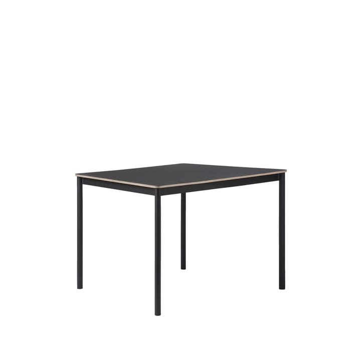 Base stół - black, krawędź ze sklejki, 140x80cm - Muuto