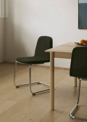 Brink Chair Cantilever Base krzesło - Czarny - Muuto