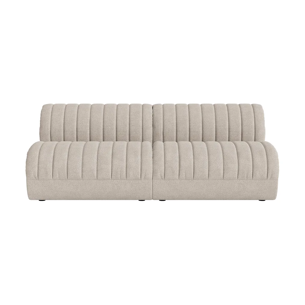 Coltre sofa modułowa, Konfiguracja 1, turf-sand, 2-osobowa Muuto