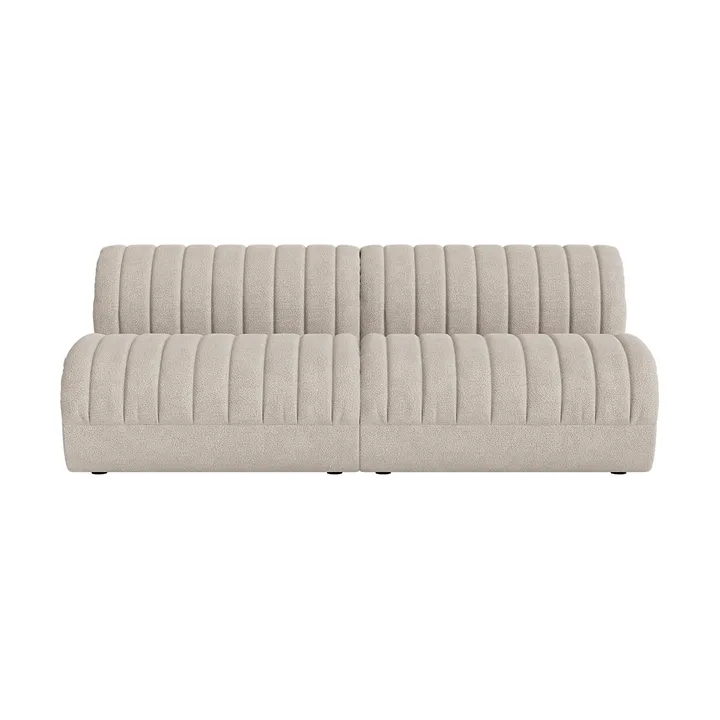Coltre sofa modułowa - Konfiguracja 1, turf-sand, 2-osobowa - Muuto