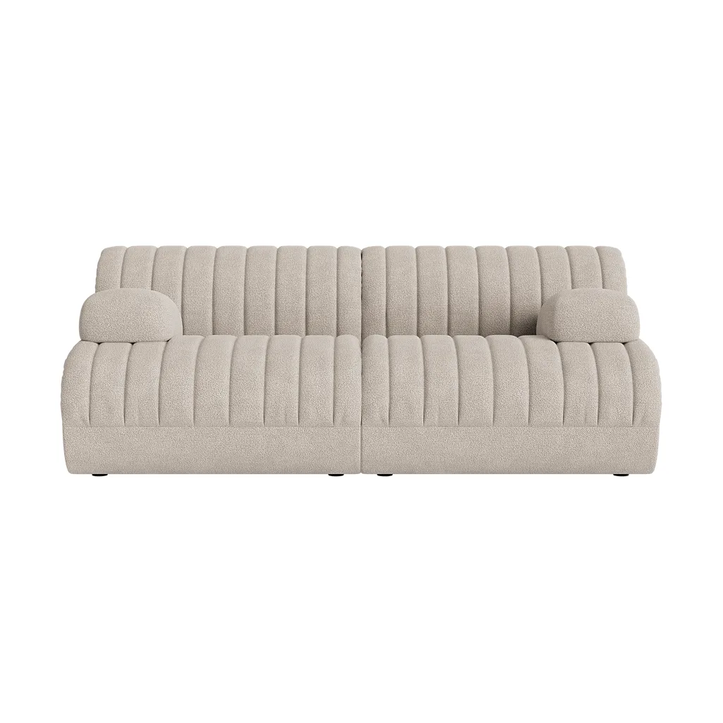 Coltre sofa modułowa, Konfiguracja 2, turf-sand, 2-osobowa Muuto