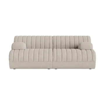 Coltre sofa modułowa - Konfiguracja 2, turf-sand, 2-osobowa - Muuto