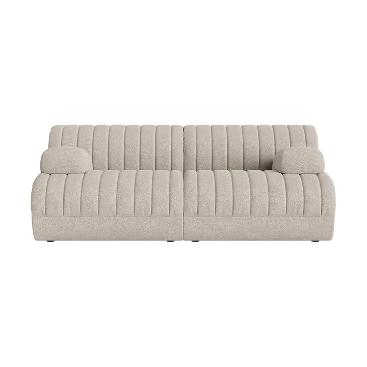 Coltre sofa modułowa - Konfiguracja 2, turf-sand, 2-osobowa - Muuto