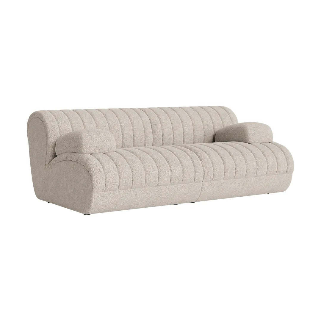 Coltre sofa modułowa, Konfiguracja 2, turf-sand, 2-osobowa Muuto