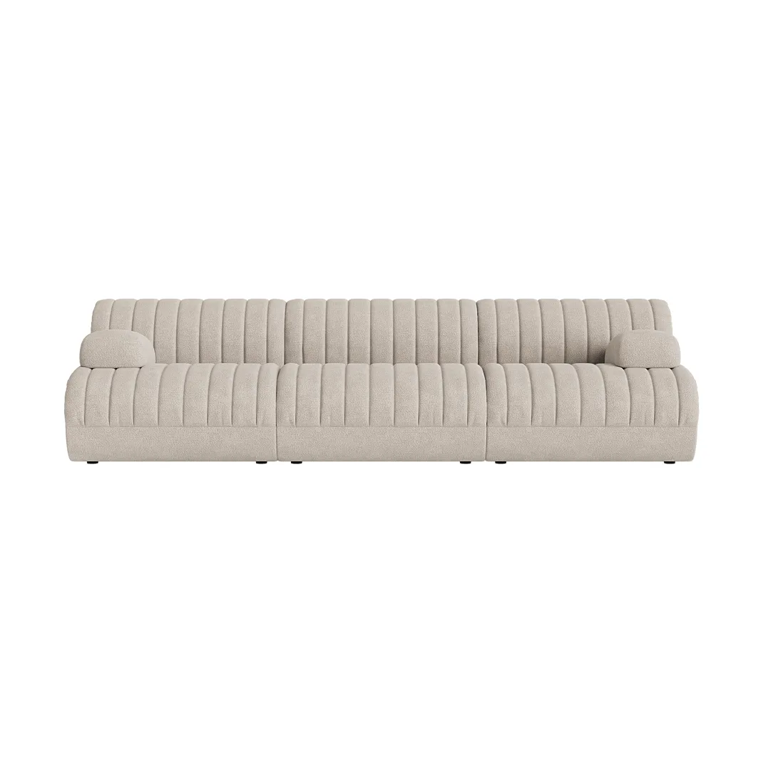 Coltre sofa modułowa, Konfiguracja 2, turf-sand, 3-osobowa Muuto