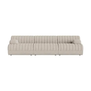 Coltre sofa modułowa - Konfiguracja 2, turf-sand, 3-osobowa - Muuto