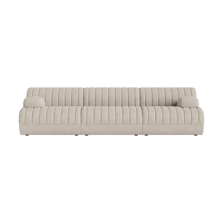Coltre sofa modułowa - Konfiguracja 2, turf-sand, 3-osobowa - Muuto