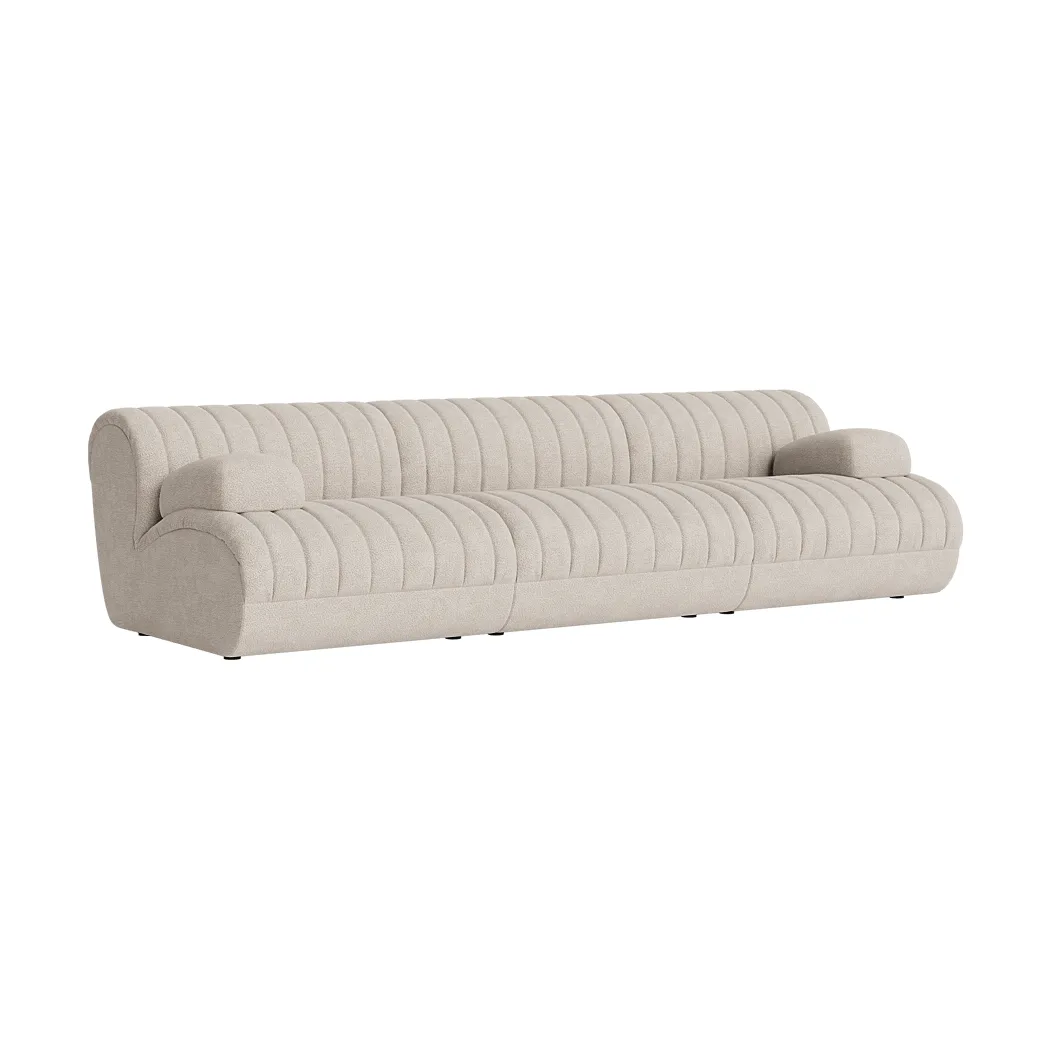 Coltre sofa modułowa, Konfiguracja 2, turf-sand, 3-osobowa Muuto