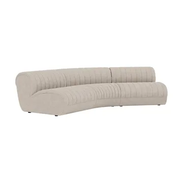 Coltre sofa modułowa - Konfiguracja 4, turf-sand, 3-osobowa - Muuto