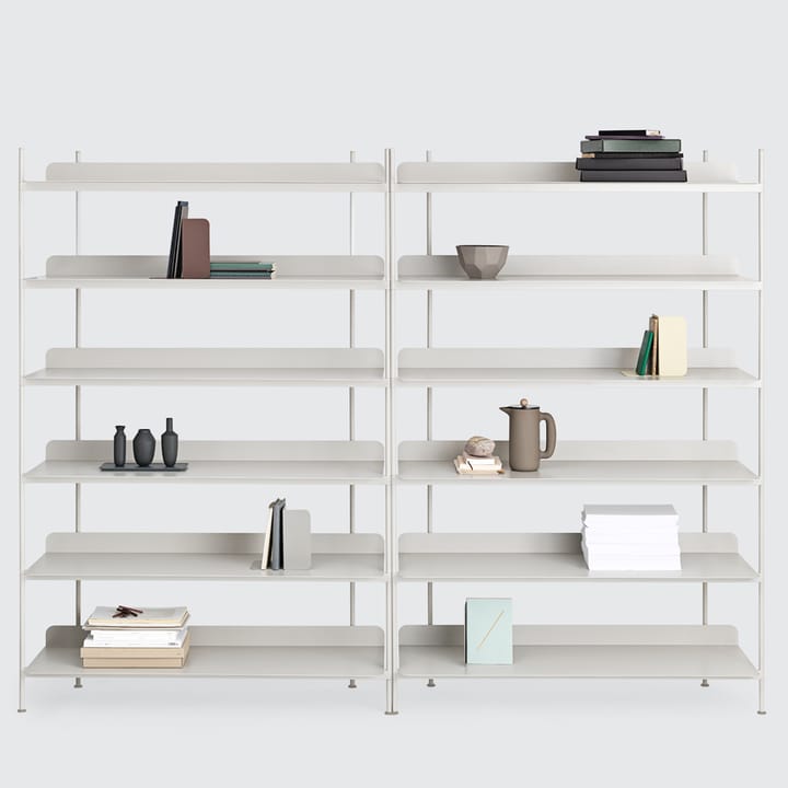 Compile configuration 4 system regałów, White Muuto
