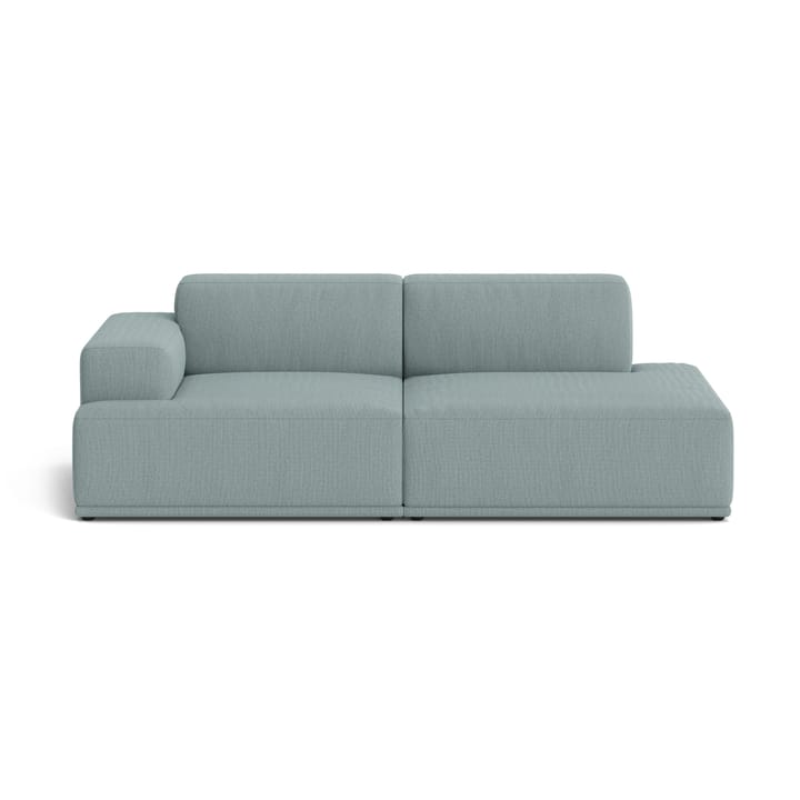 Connest soft sofa modułowa 2-osobowa Connect A+D rewool 718 - undefined - Muuto