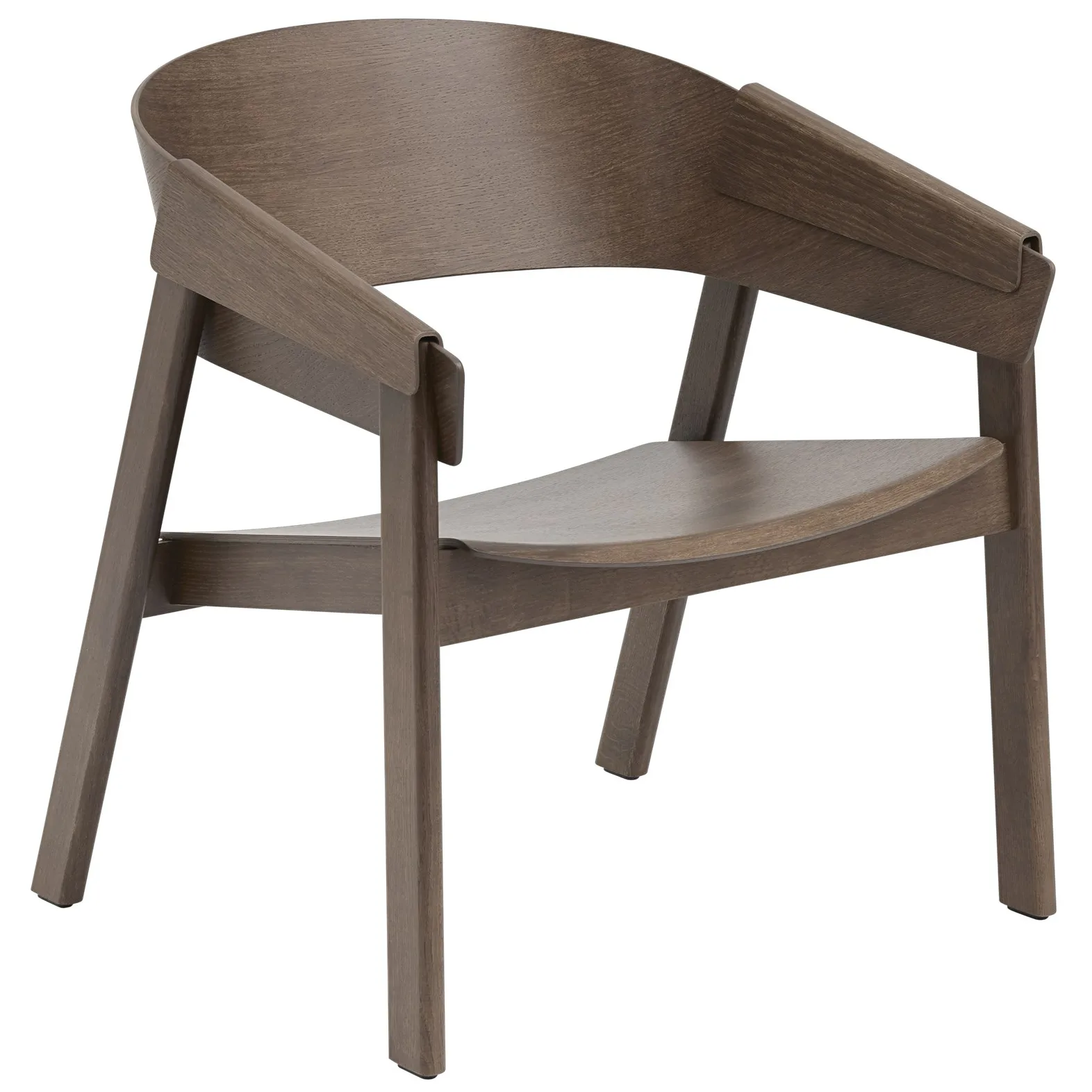 Cover fotel, Stained dark brown Muuto