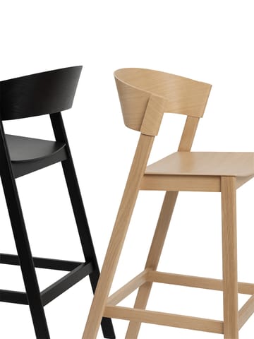 Cover krzesło barowe - Black - Muuto