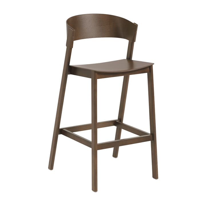 Cover krzesło barowe - Stained dark brown - Muuto