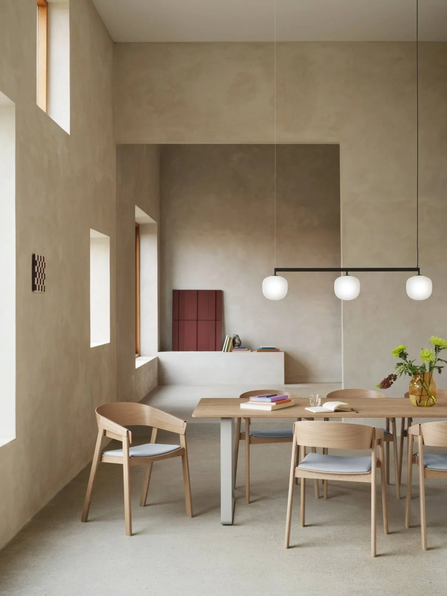 Cover tapicerowane siedzisko fotela, Refine leather cognac-Oak Muuto