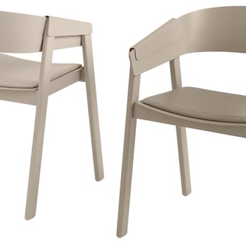 Cover tapicerowane siedzisko fotela - Remix 183-black - Muuto