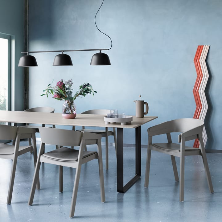 Cover tapicerowane siedzisko fotela, Remix 183-black Muuto