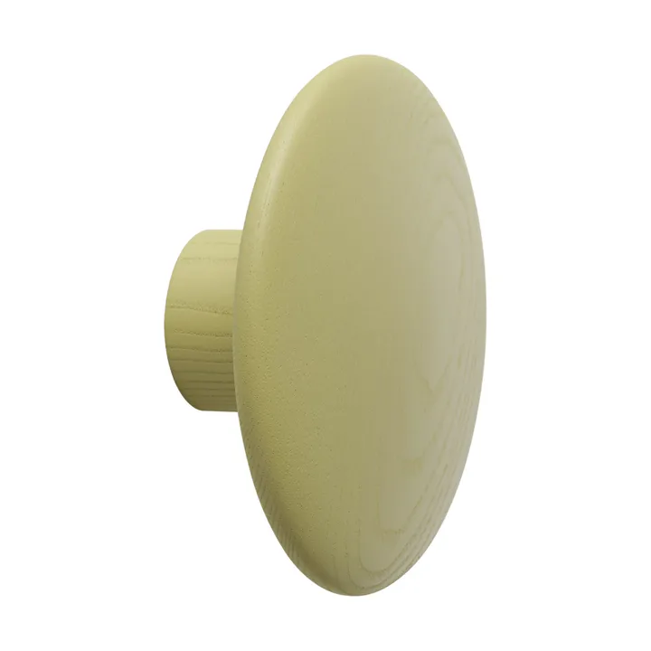 Dots Wood wieszak - Light olive, Ø9 cm - Muuto