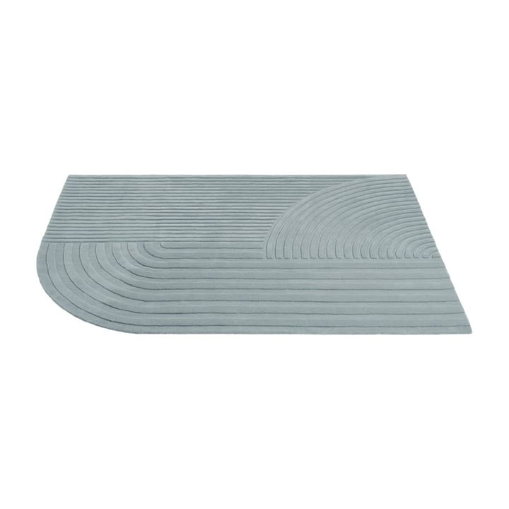 Dywan Relevo 170x240 cm - Sage green - Muuto