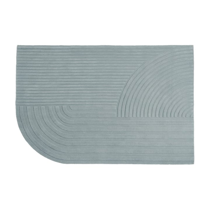 Dywan Relevo 170x240 cm, Sage green Muuto