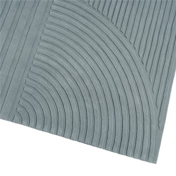 Dywan Relevo 170x240 cm - Sage green - Muuto