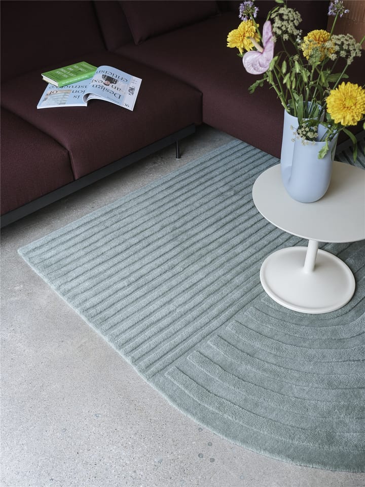 Dywan Relevo 170x240 cm, Sage green Muuto