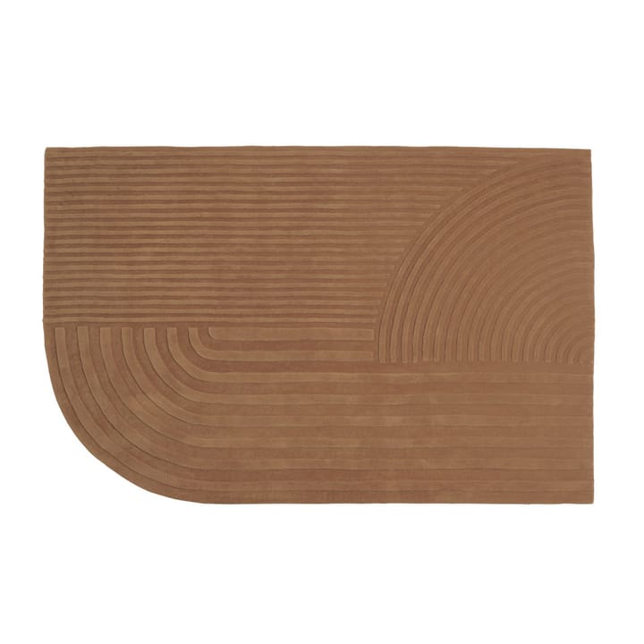 Dywan Relevo 200x300 cm, Burnt orange Muuto