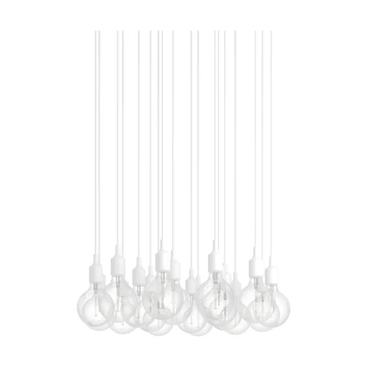 E27 Pendant Cluster 18 lampa wisząca - Biały - Muuto