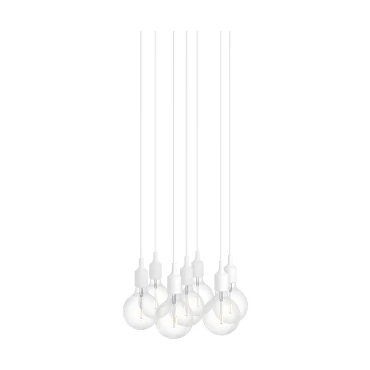 E27 Pendant Cluster 7 lampa wisząca - Biały - Muuto