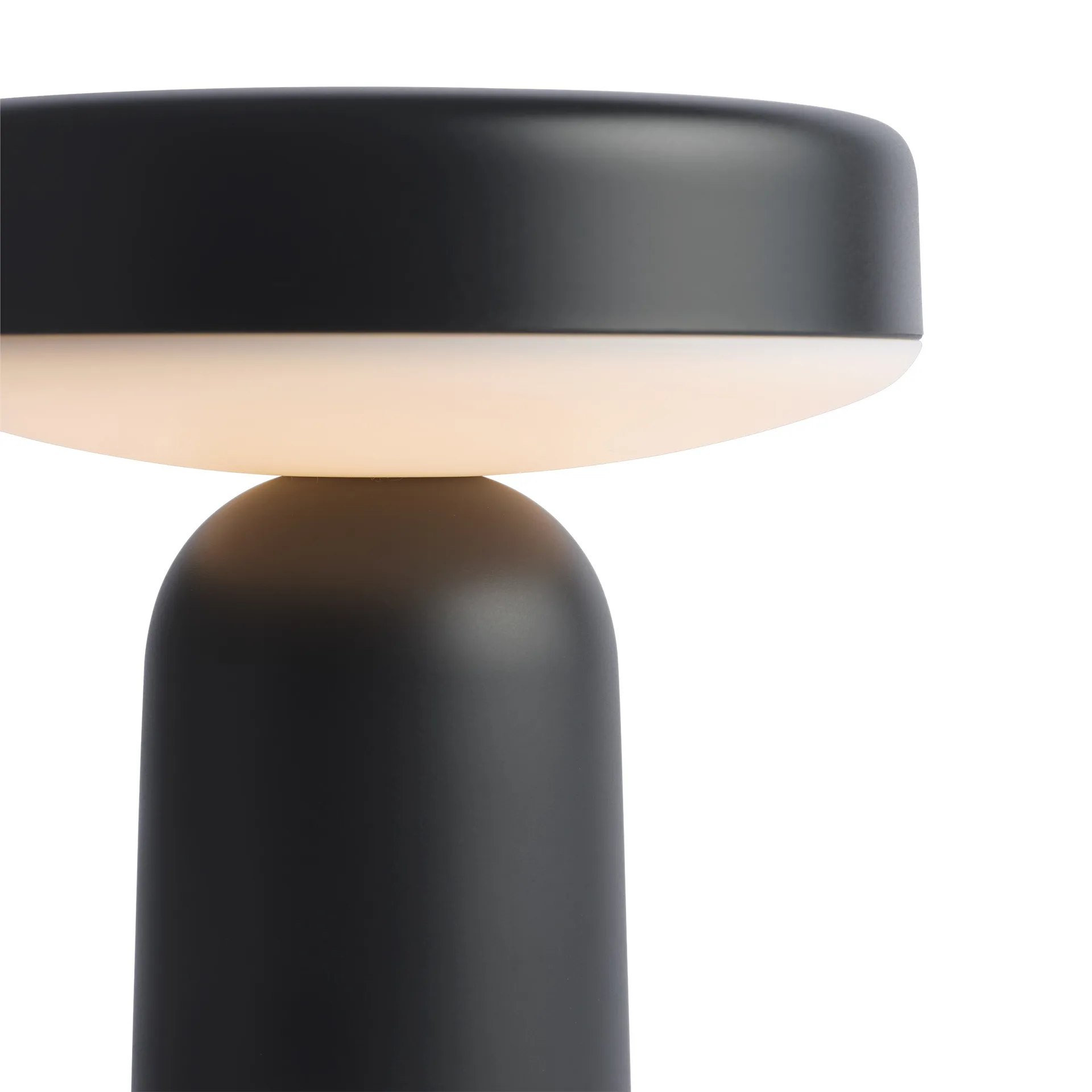 Ease portabel lampa stołowa 21,5 cm, Black Muuto