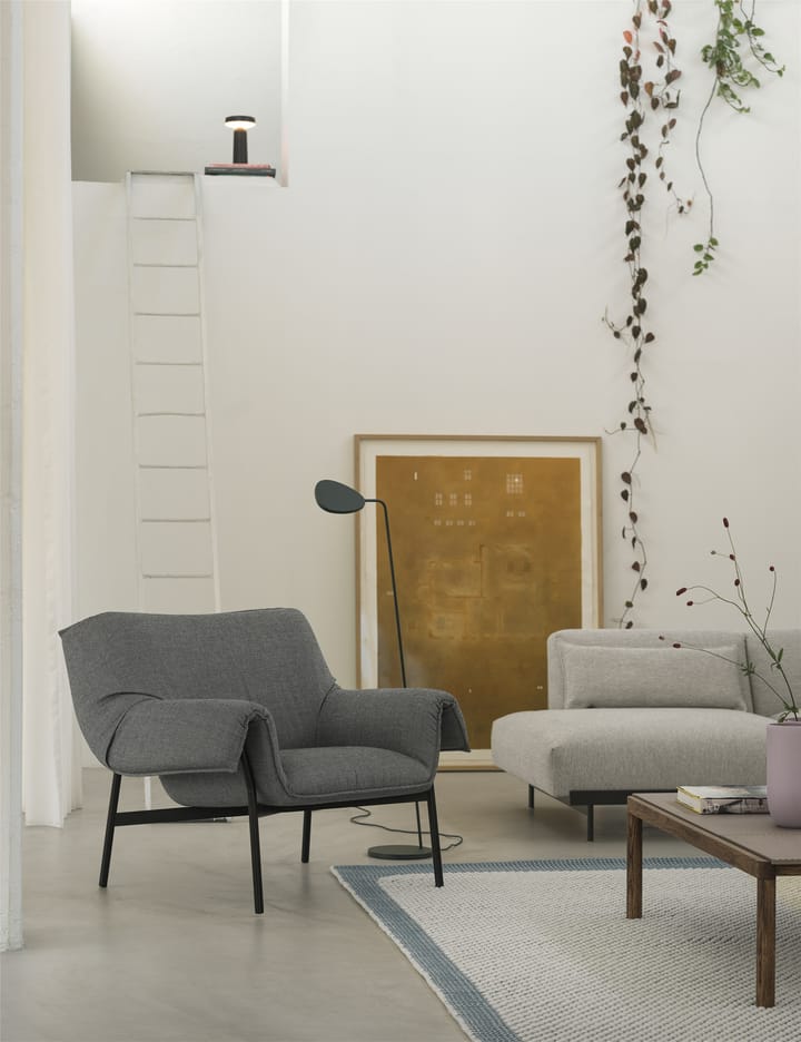 Ease portabel lampa stołowa 21,5 cm, Black Muuto
