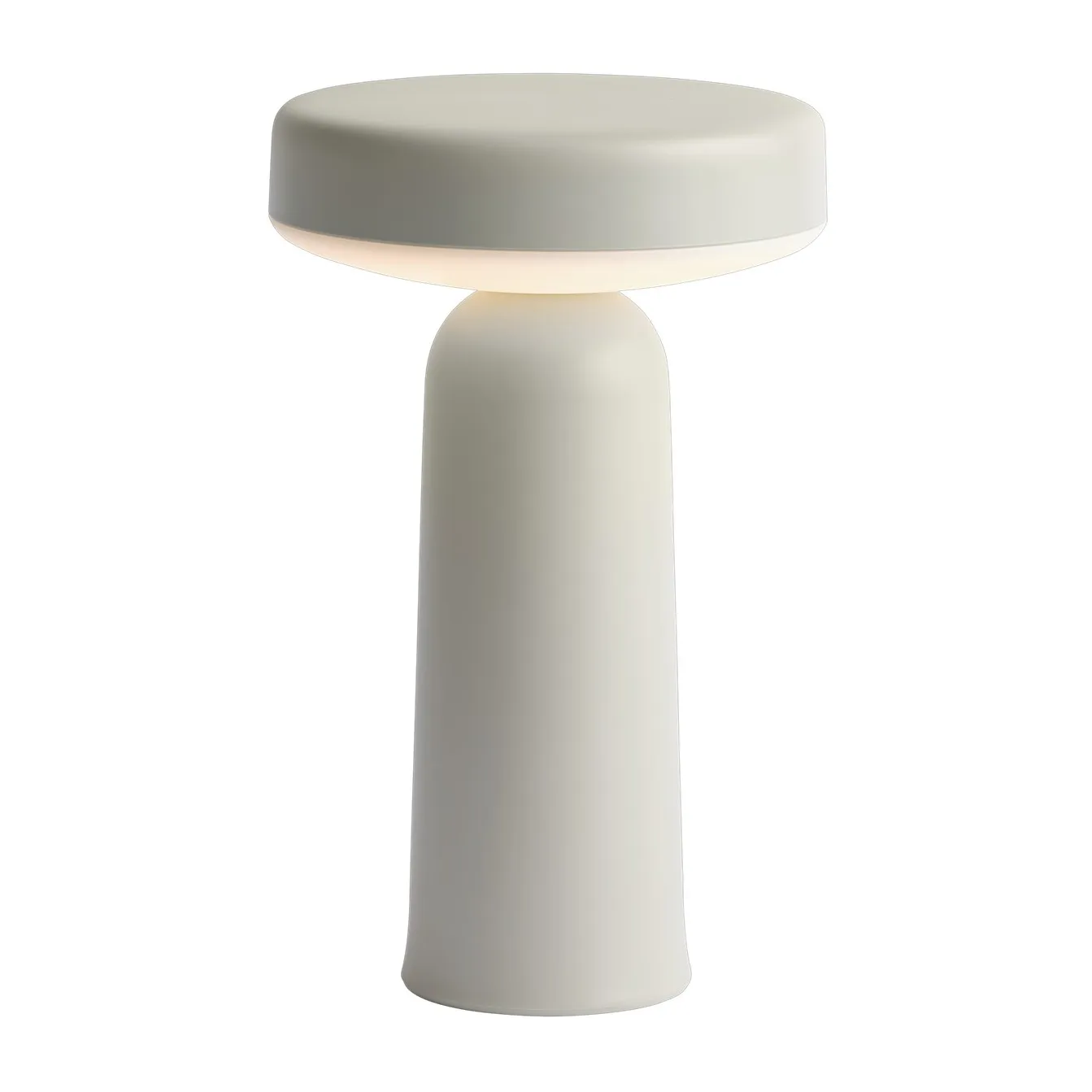 Ease portabel lampa stołowa 21,5 cm, Grey Muuto