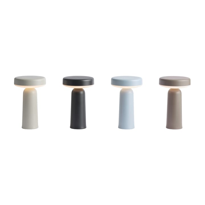 Ease portabel lampa stołowa 21,5 cm, Grey Muuto
