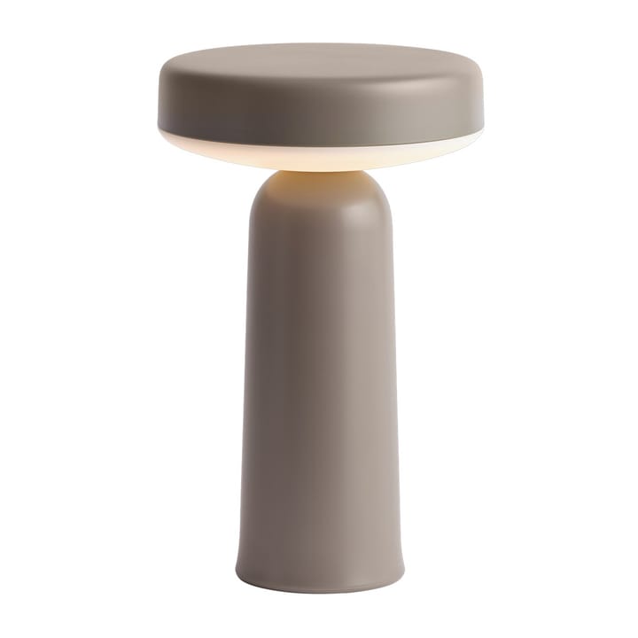 Ease portabel lampa stołowa 21,5 cm, Taupe Muuto