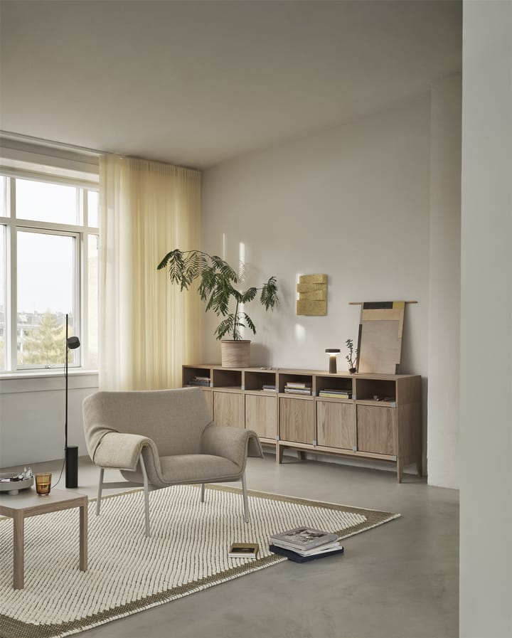 Ease portabel lampa stołowa 21,5 cm, Taupe Muuto