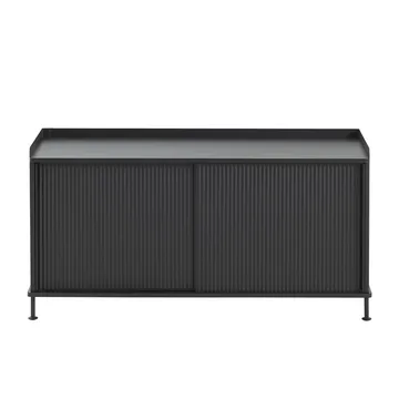 Enfold stolik boczny niski 125x45x63 cm - Black-Black - Muuto