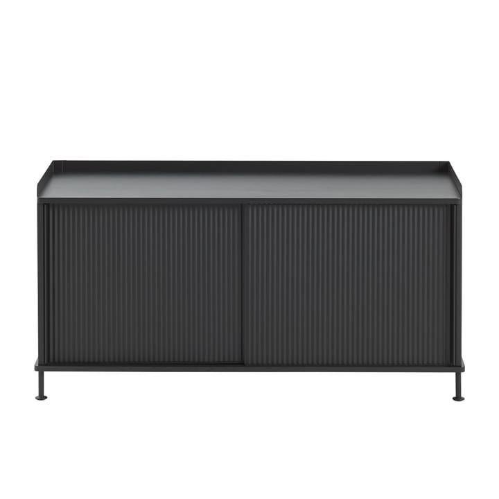 Enfold stolik boczny niski 125x45x63 cm - Black-Black - Muuto