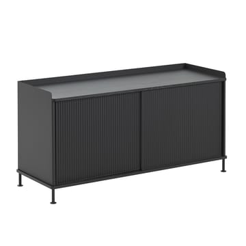 Enfold stolik boczny niski - Black-Black - Muuto