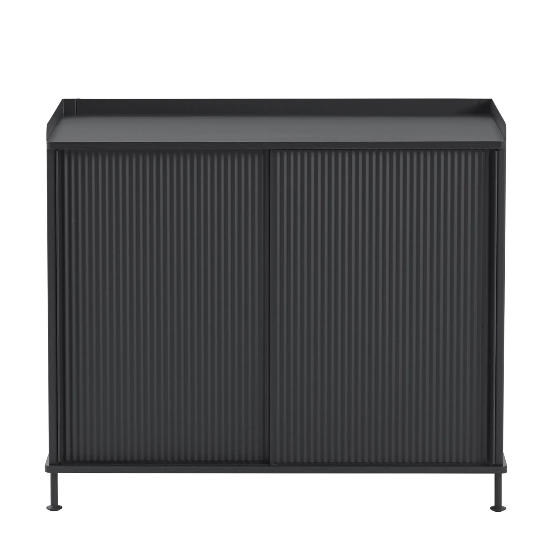 Enfold stolik boczny wysokit, Black-black Muuto