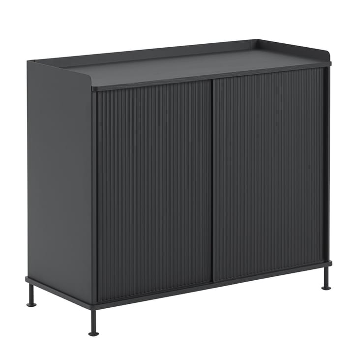 Enfold stolik boczny wysokit - Black-black - Muuto