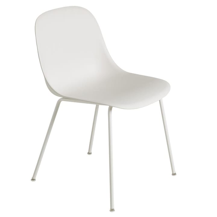Fiber boczne krzesło tub bas - Natural white (plastic) - Muuto