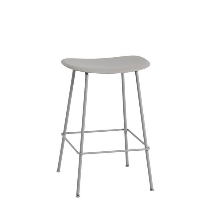 Fiber counter krzesło 65 cm - Grey-Grey - Muuto