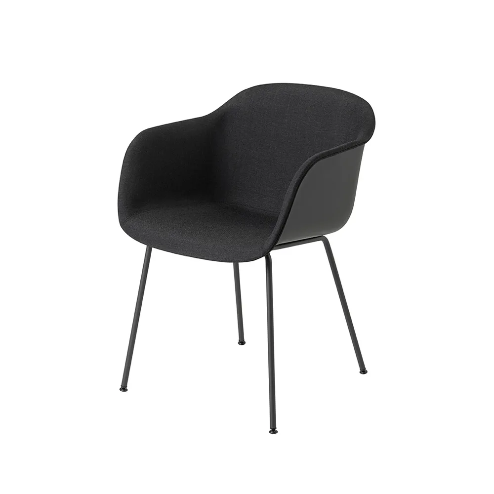 Fiber fotel tube base, Remix 183-black Muuto
