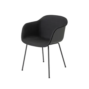 Fiber fotel tube base - Remix 183-black - Muuto