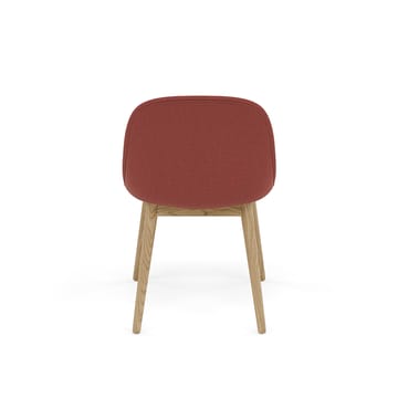 Fiber Side Chair z drewnianymi nogami - Re-wool 558-oak - Muuto