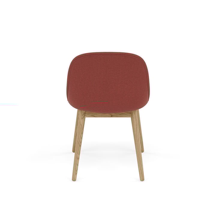 Fiber Side Chair z drewnianymi nogami, Re-wool 558-oak Muuto
