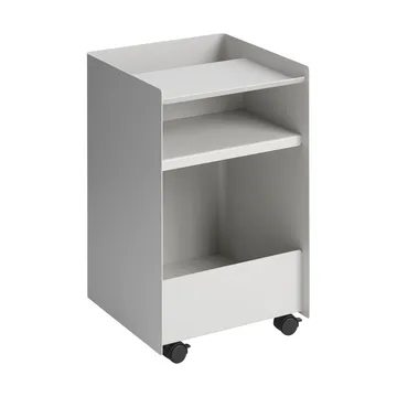 Folded Trolley wózek otwarty - Grey 37,4x61,5x37,2 cm - Muuto