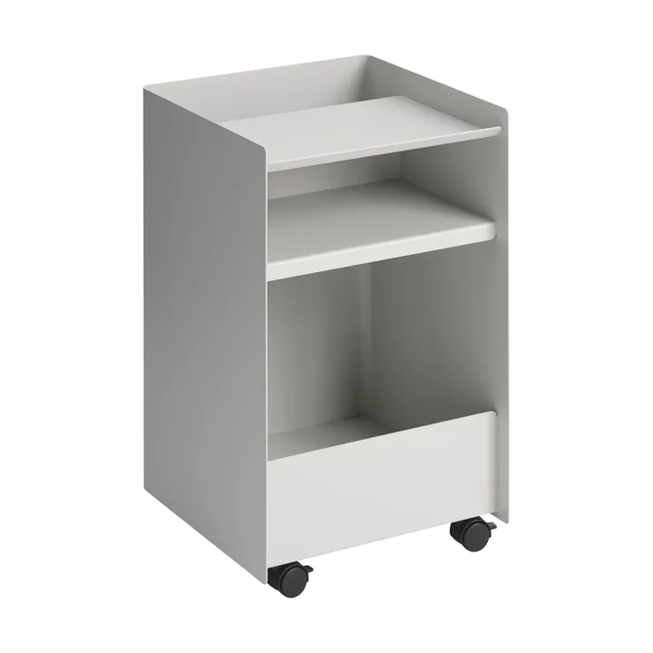 Folded Trolley wózek otwarty - Grey 37,4x61,5x37,2 cm - Muuto
